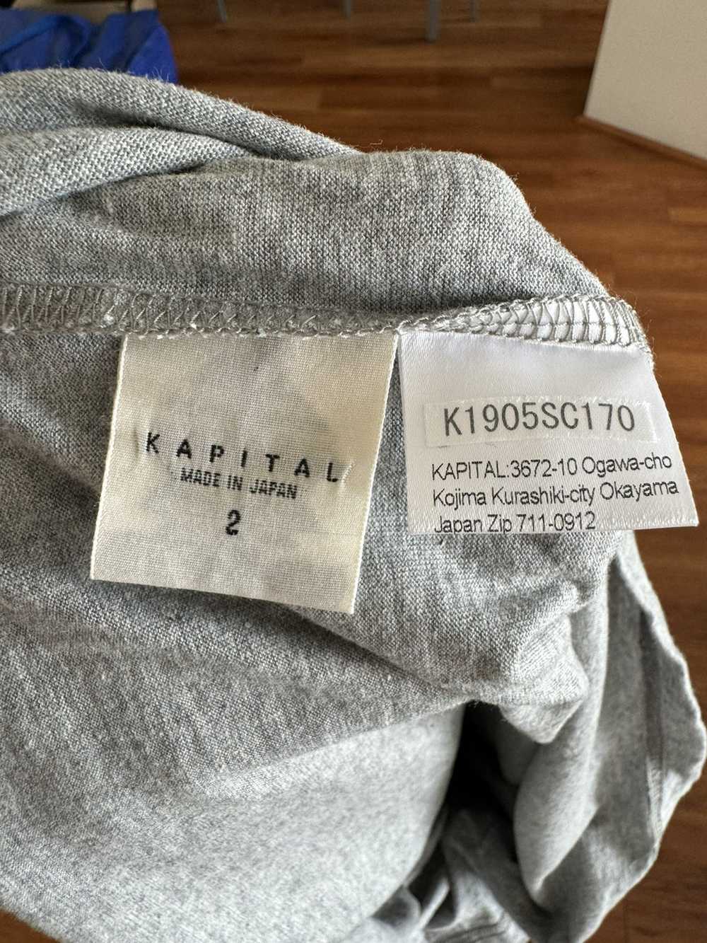 Kapital Grey Kapital T Shirt - image 5