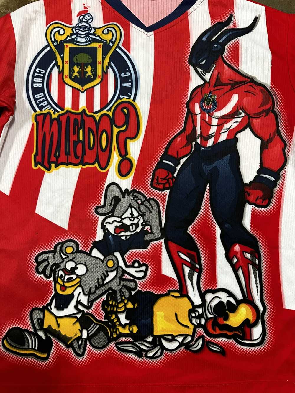 Soccer Jersey × Streetwear × Vintage 90’s Chivas … - image 2