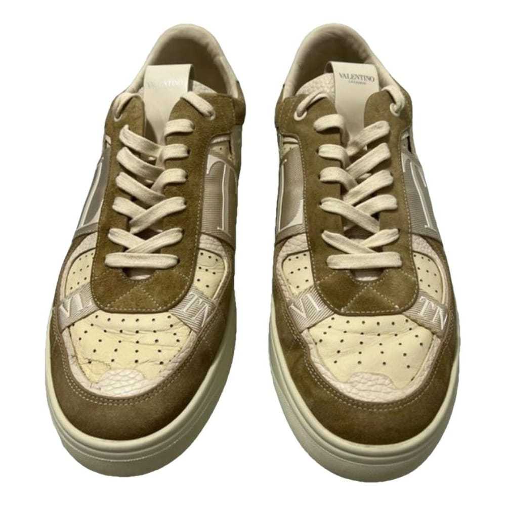 Valentino Garavani Leather low trainers - image 1