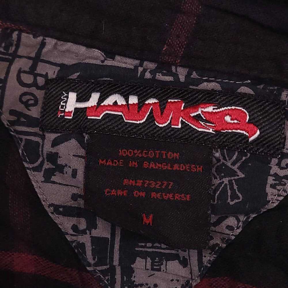Tony Hawk Tony Hawk Gingham Flannel Button Up Shi… - image 3