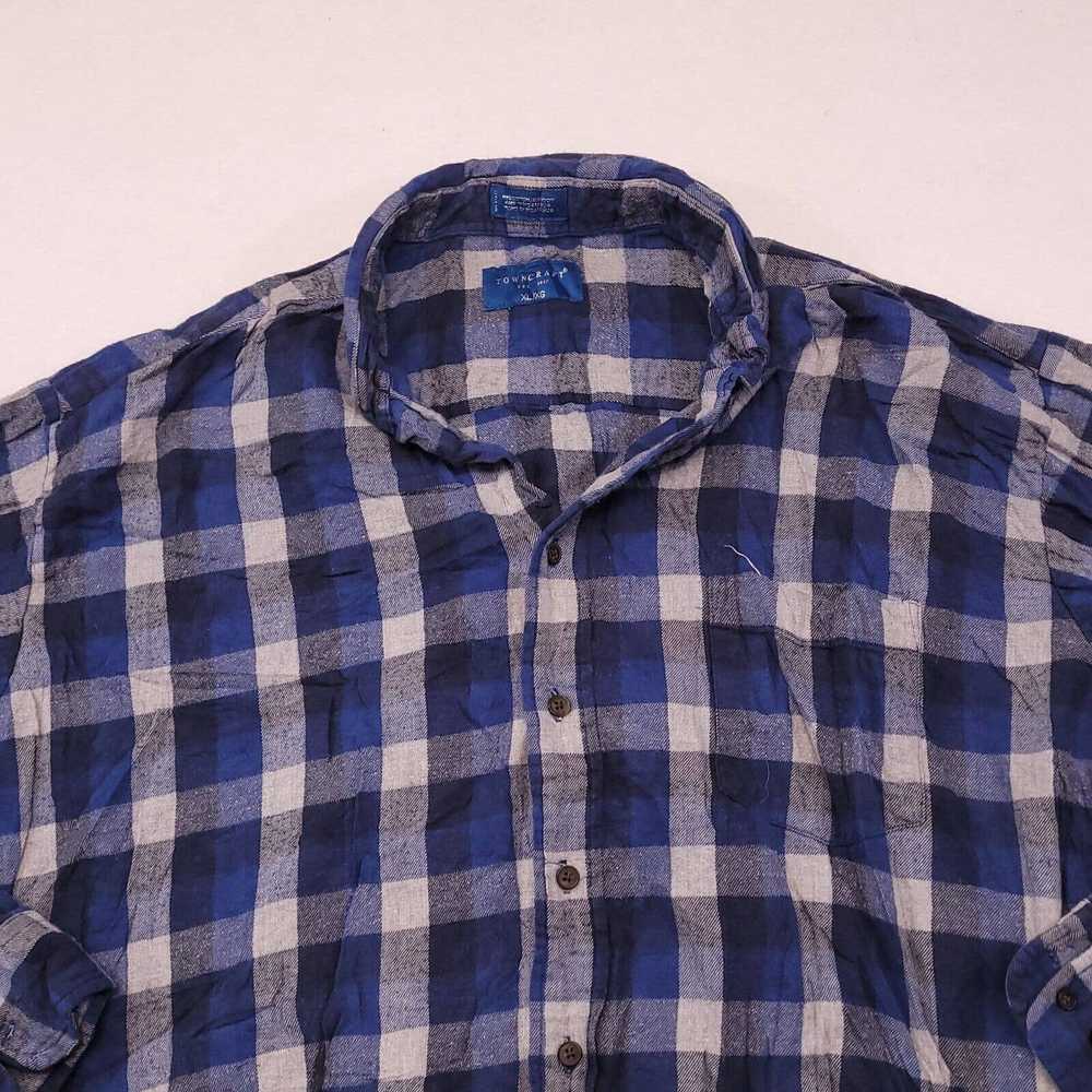 Towncraft TownCraft Gingham Flannel Button Up Shi… - image 1