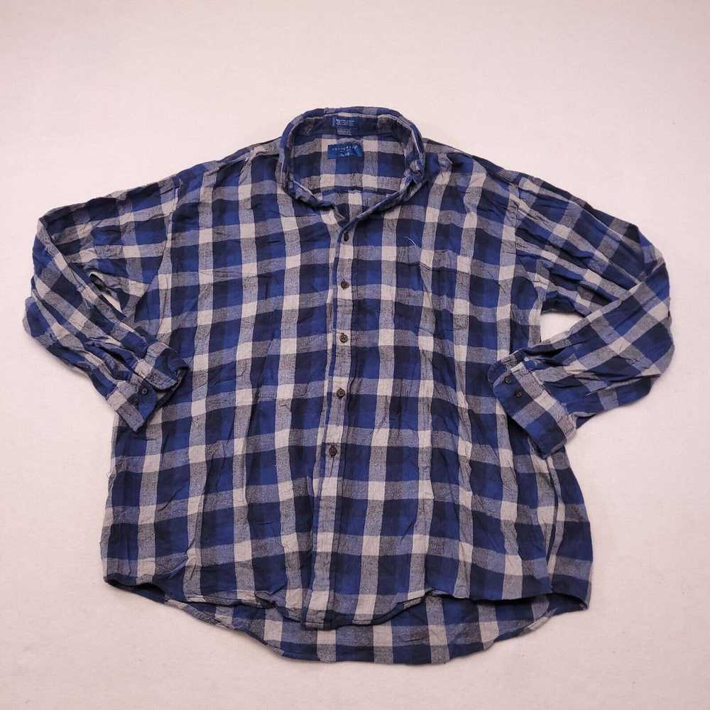 Towncraft TownCraft Gingham Flannel Button Up Shi… - image 2