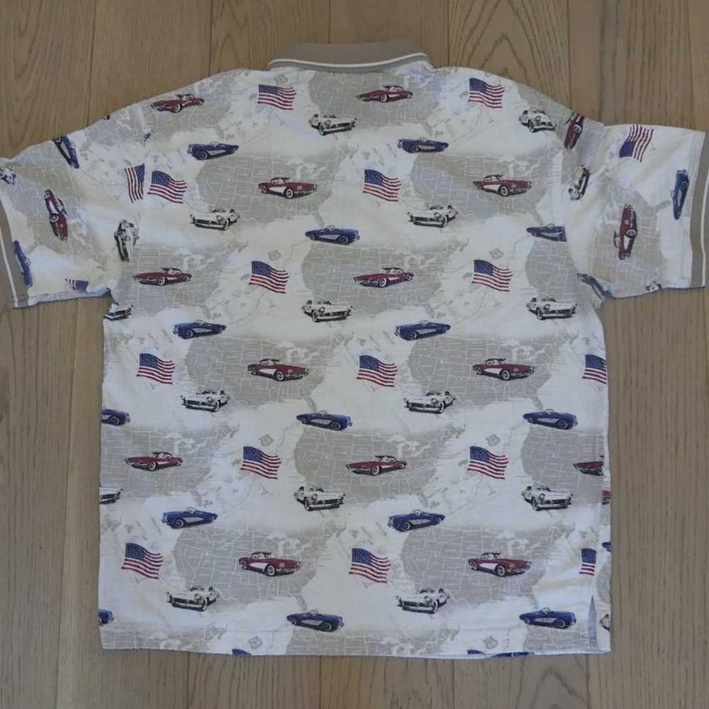 Vintage American Summer Clothing Company USA Flag… - image 3