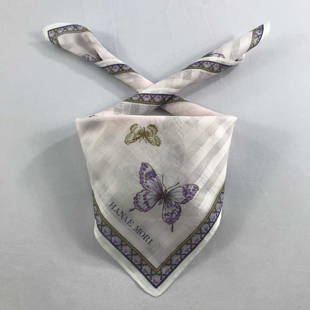 Hanae Mori × Vintage Hanae Mori Neckerchief / Ban… - image 1