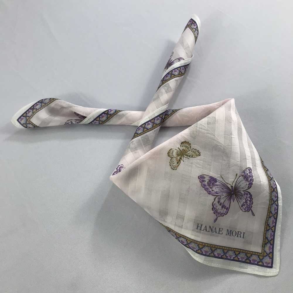 Hanae Mori × Vintage Hanae Mori Neckerchief / Ban… - image 2