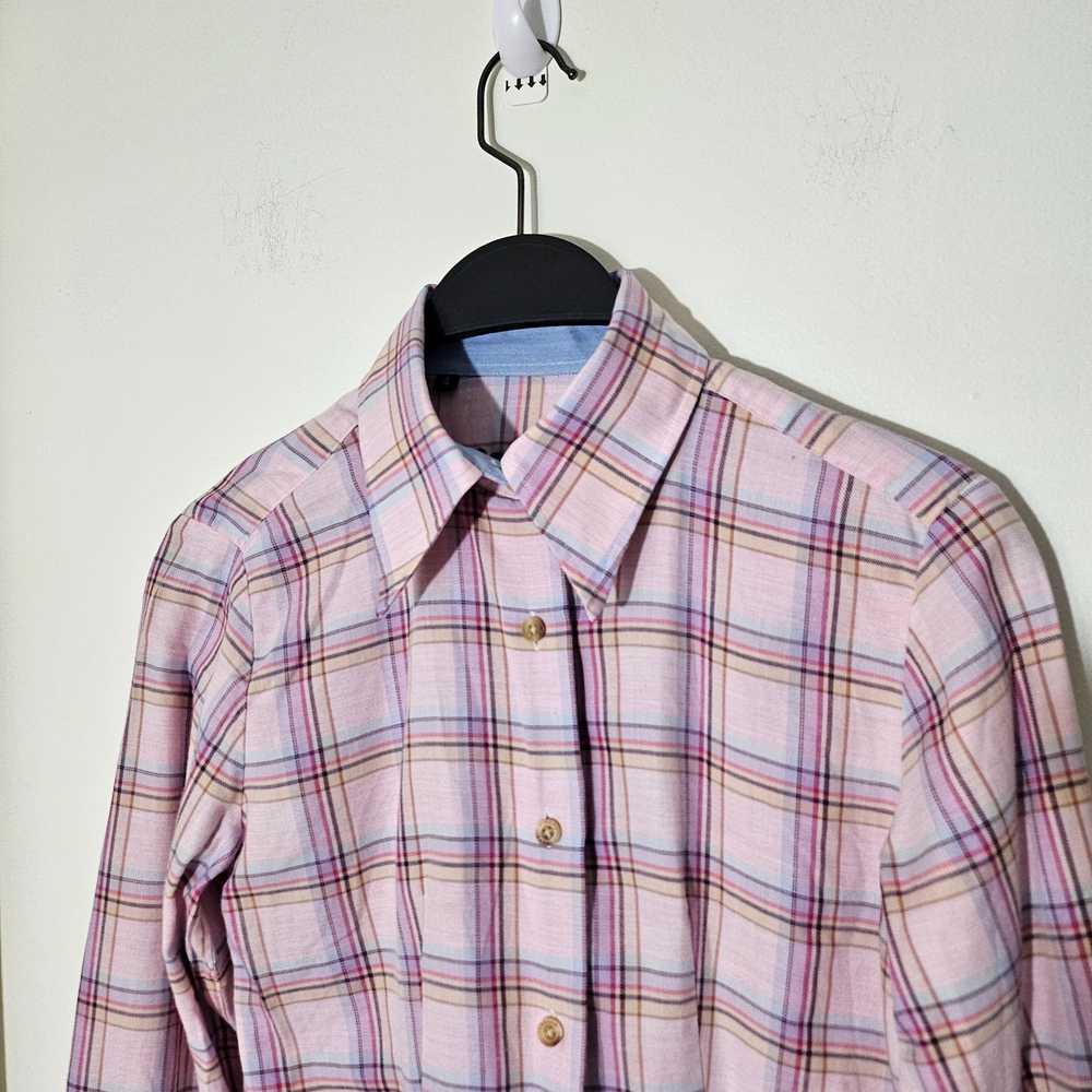 Barbour BARBOUR Women's Sz 4 The Ladies Shirt Pla… - image 5