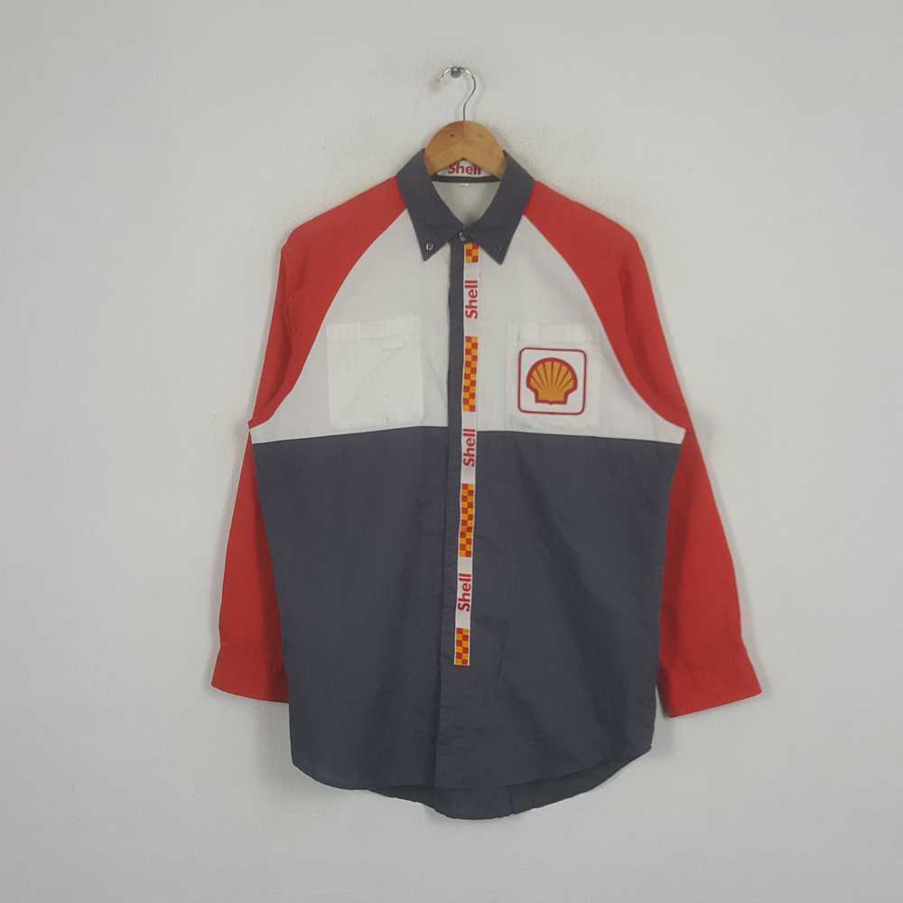 Racing × Vintage × Workers Vintage Shell Oil And … - image 3