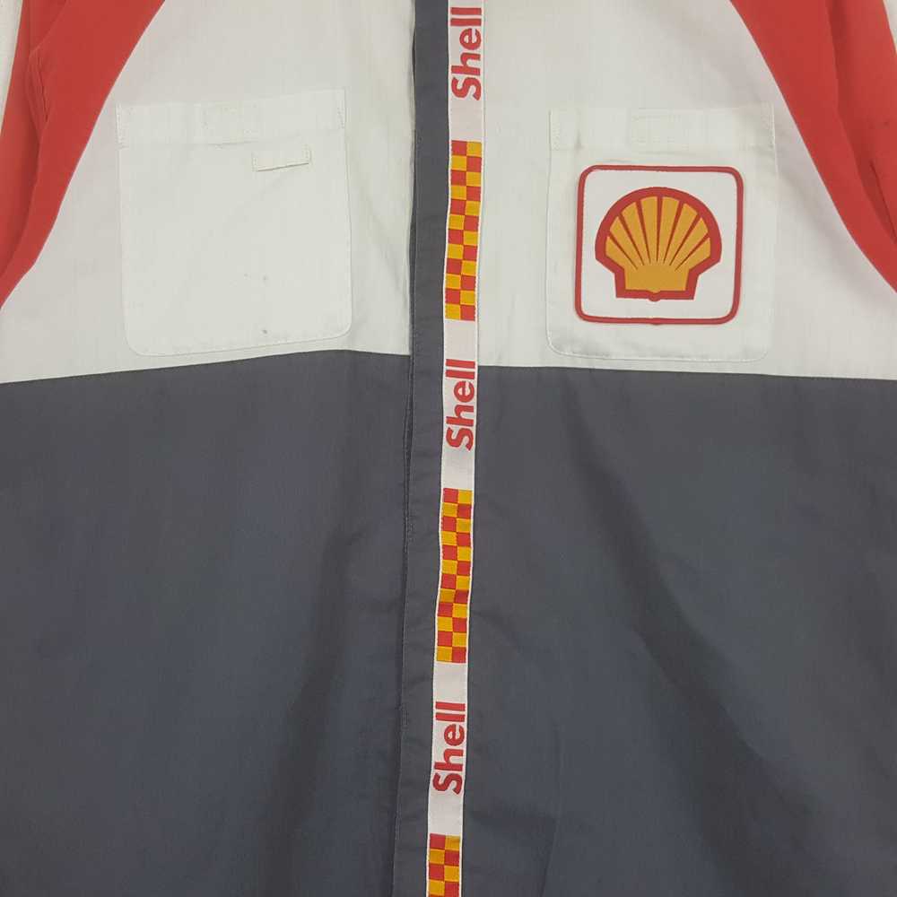 Racing × Vintage × Workers Vintage Shell Oil And … - image 4