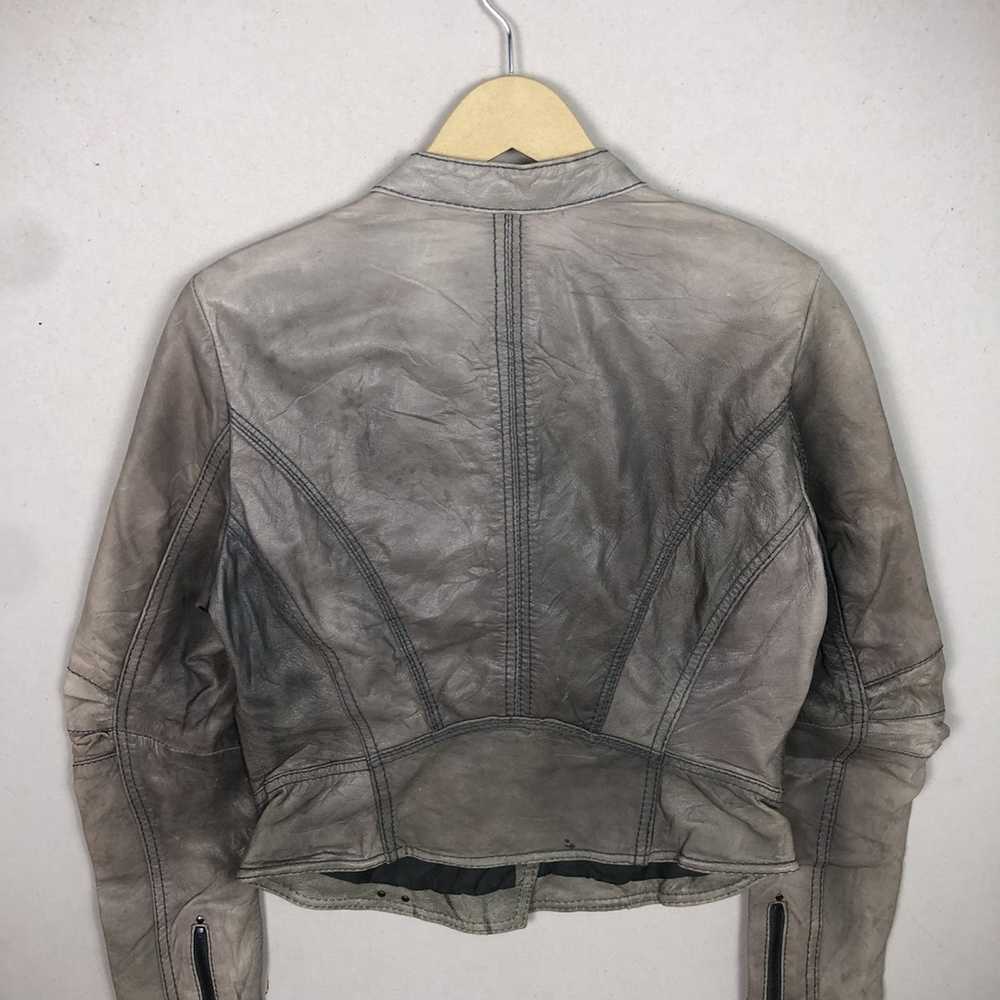 Bershka × Leather Jacket × Seditionaries Vintage … - image 4