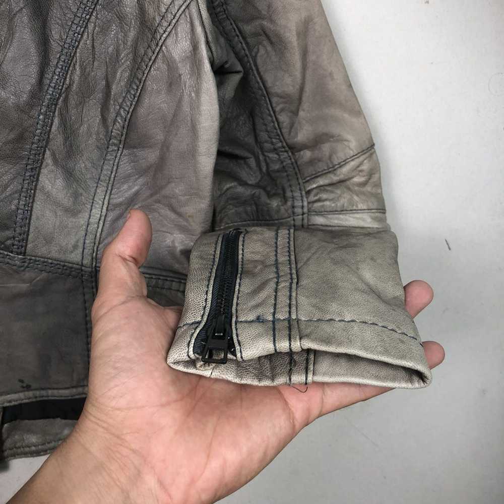 Bershka × Leather Jacket × Seditionaries Vintage … - image 7