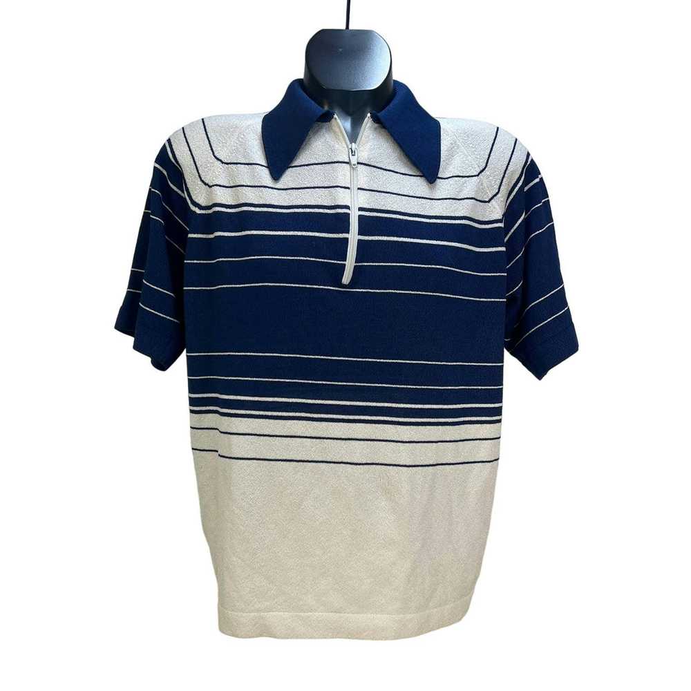 Vintage Vintage JC Penny Knit Polo Shirt Short Sl… - image 1