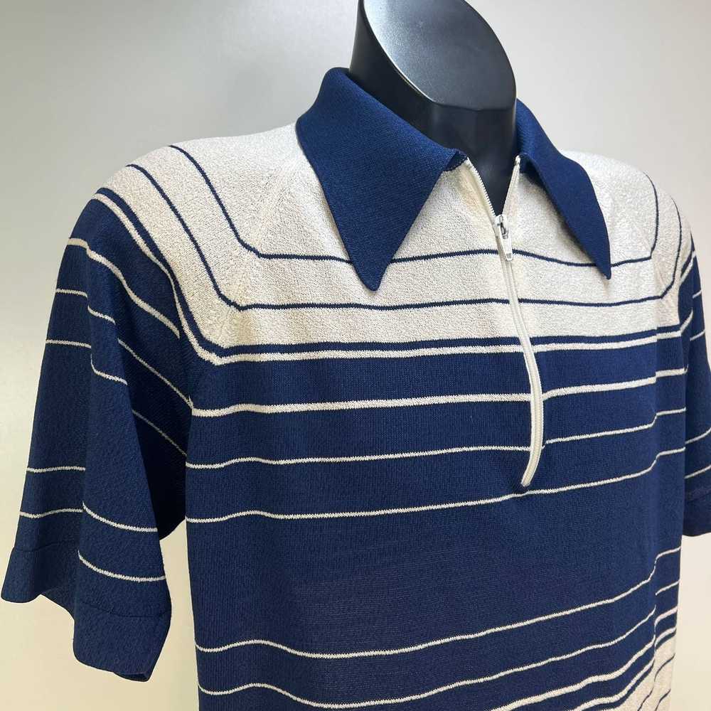 Vintage Vintage JC Penny Knit Polo Shirt Short Sl… - image 2
