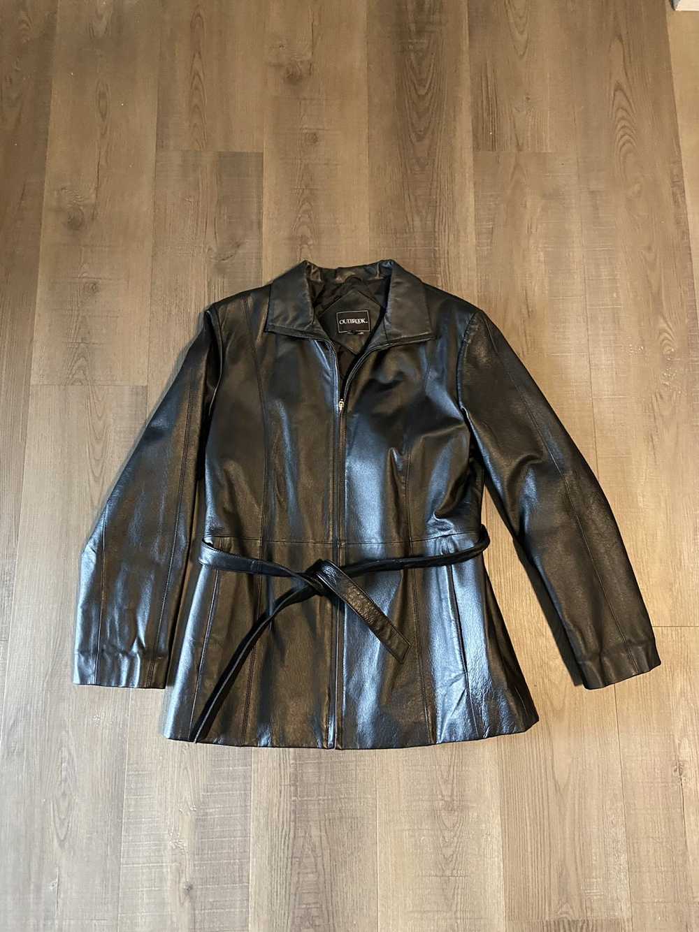 Leather Jacket × Vintage Vintage Outbrook Jacket - image 1