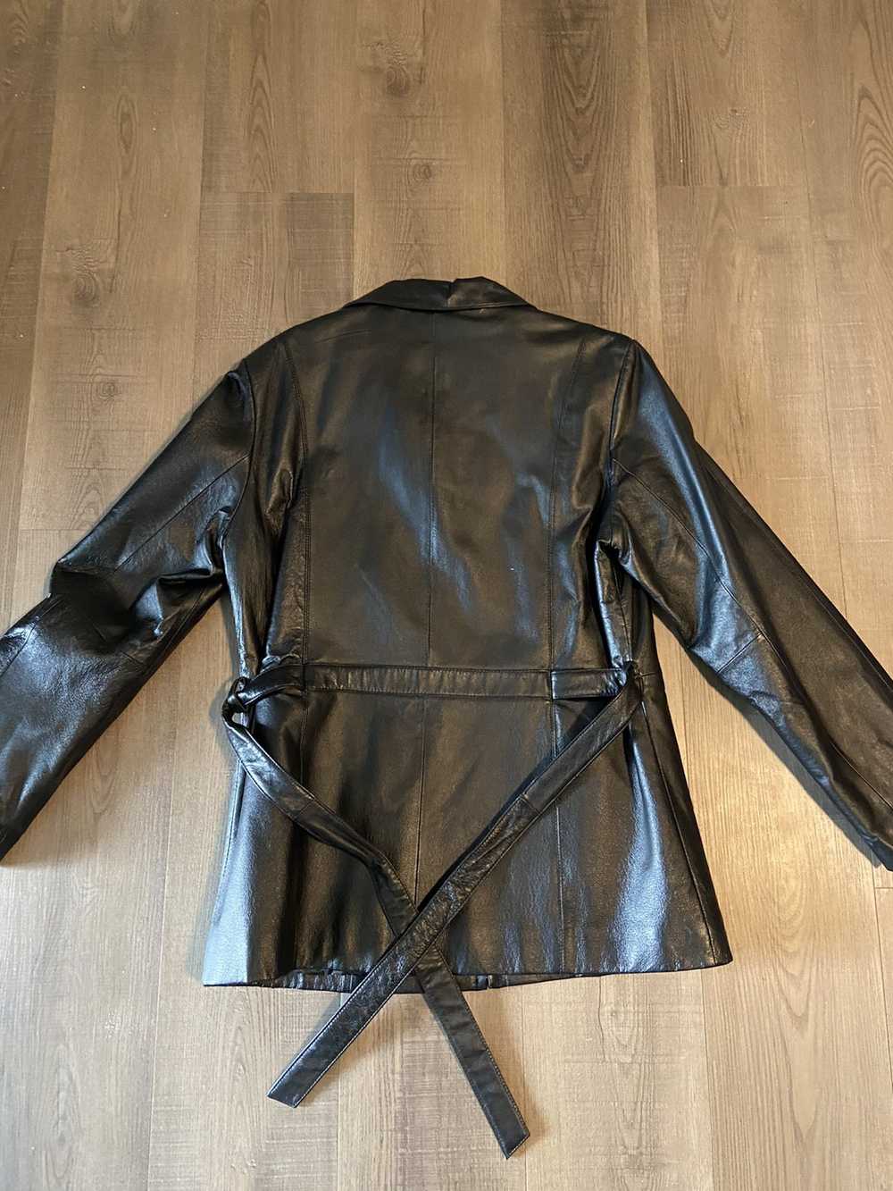 Leather Jacket × Vintage Vintage Outbrook Jacket - image 3