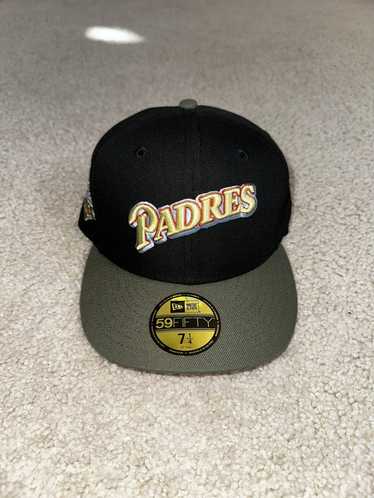 New Era San Diego Padres SD Script Exclusive 7 1/4 - image 1