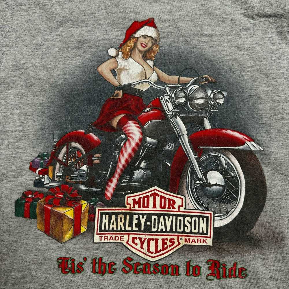 Harley Davidson Harley Davidson Christmas Pin Up … - image 3