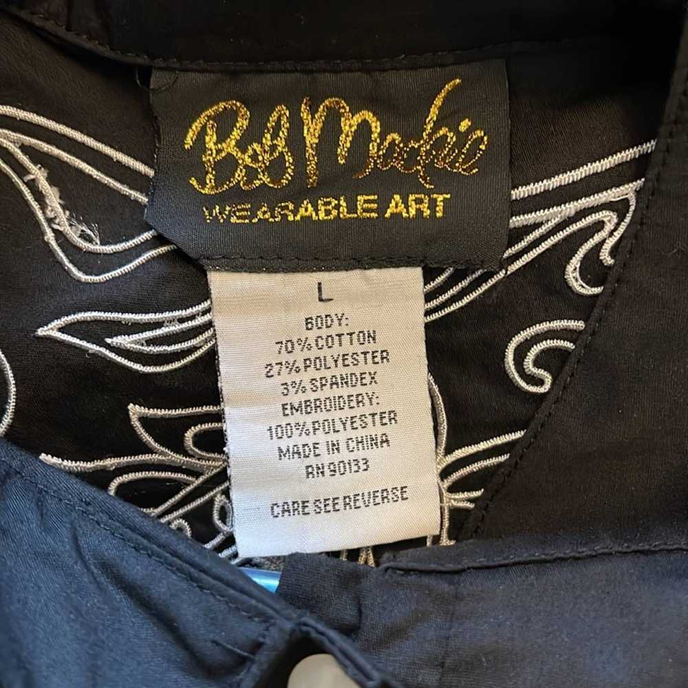 Bob Mackie Bob Mackie Wearable Art Embroidered Bl… - image 7