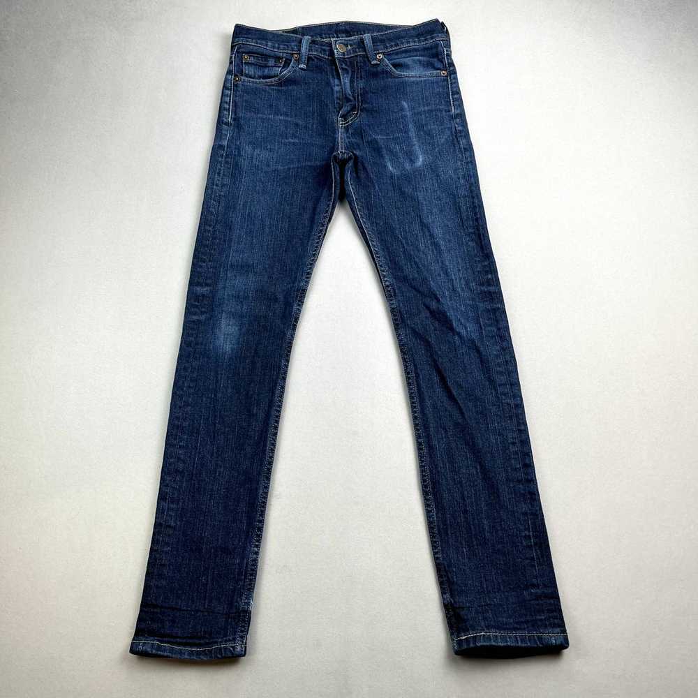 Levi's Levis 510 Jeans Mens 29x32 Blue Denim Skin… - image 4