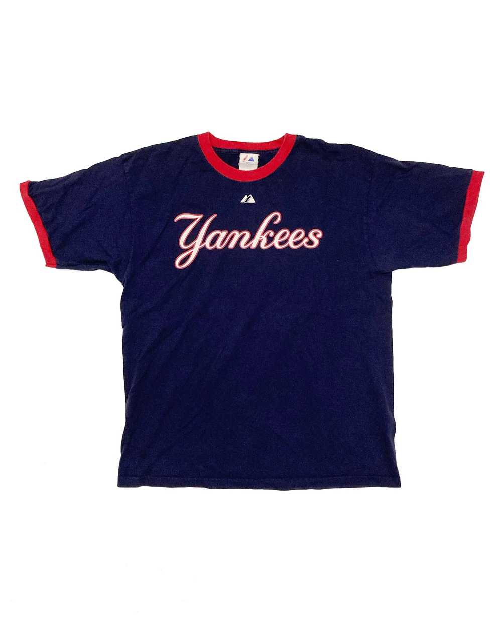 Majestic New York Yankees Vintage Ringer Shirt - image 1