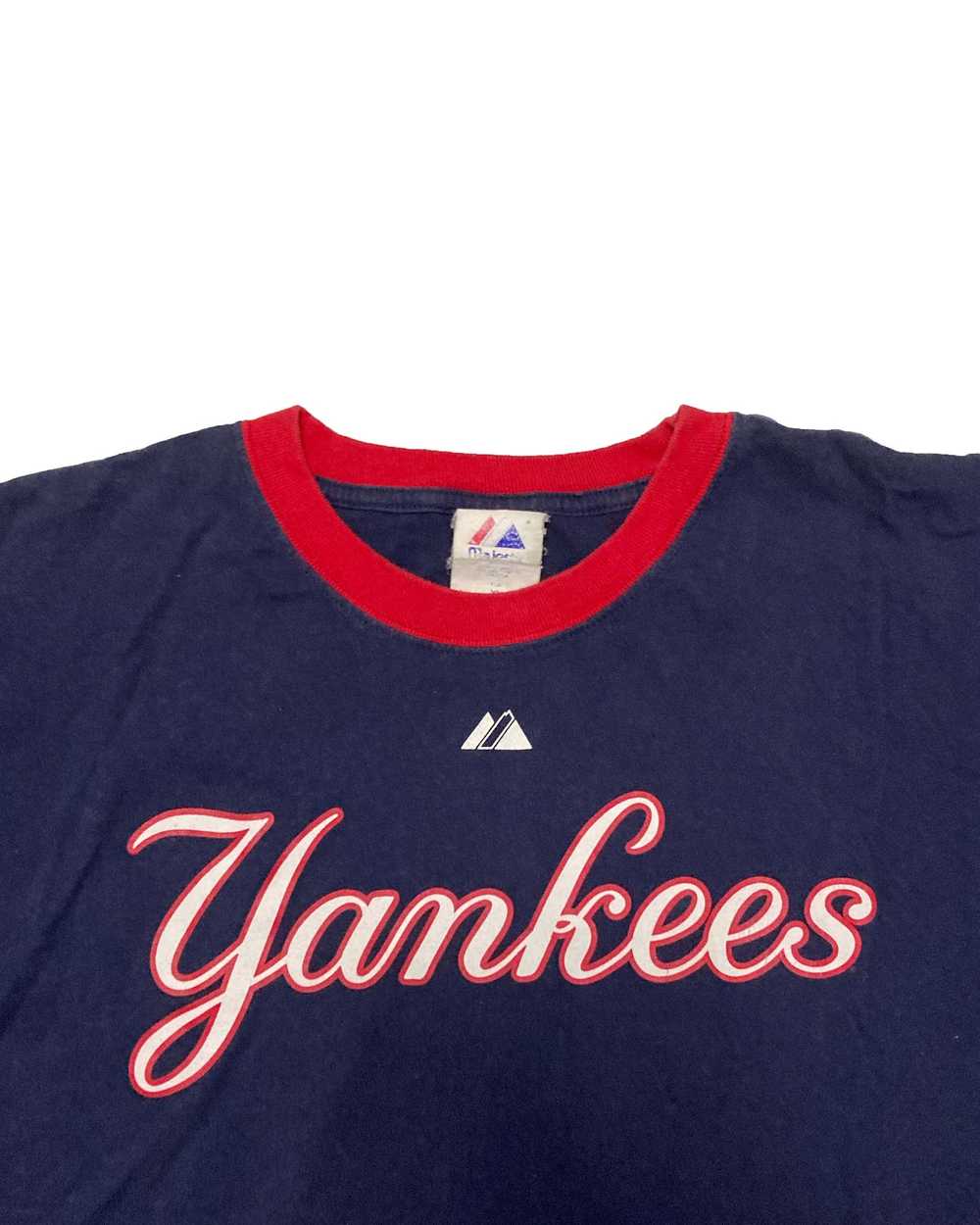 Majestic New York Yankees Vintage Ringer Shirt - image 2