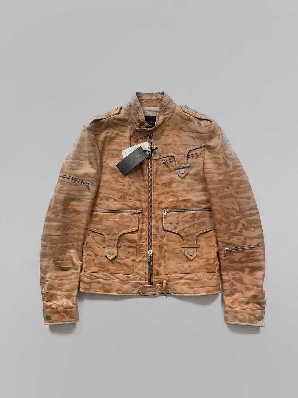 John Richmond × Leather Jacket × Streetwear John … - image 1