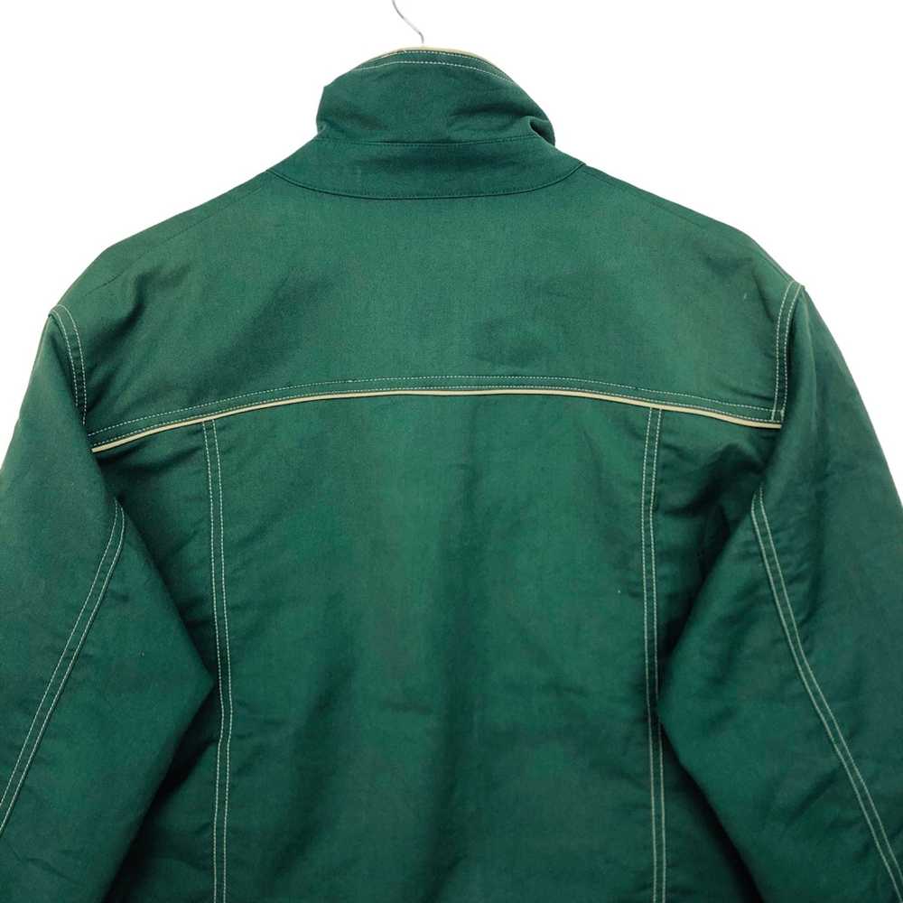 Vintage Vtg PANASONIC Zip Up Jacket Workwear - image 7