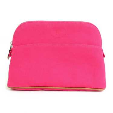 Hermes HERMES Pouch Multi Case Bolide Cotton Pink… - image 1