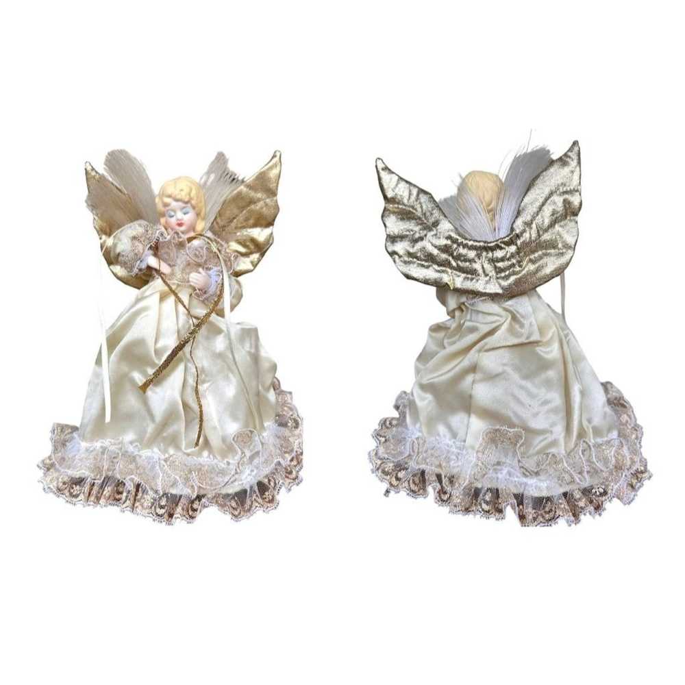 Art × Handmade × Vintage VTG Angel Christmas Tree… - image 7