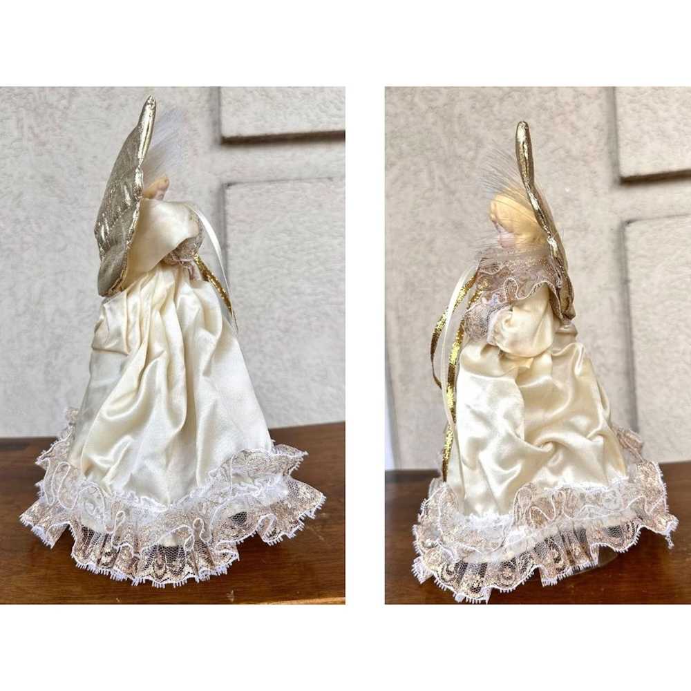 Art × Handmade × Vintage VTG Angel Christmas Tree… - image 8