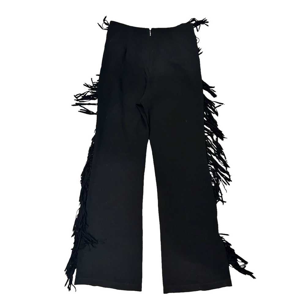 Cinq a sept Cinq à Sept Remy Black Fringe Pants S… - image 4