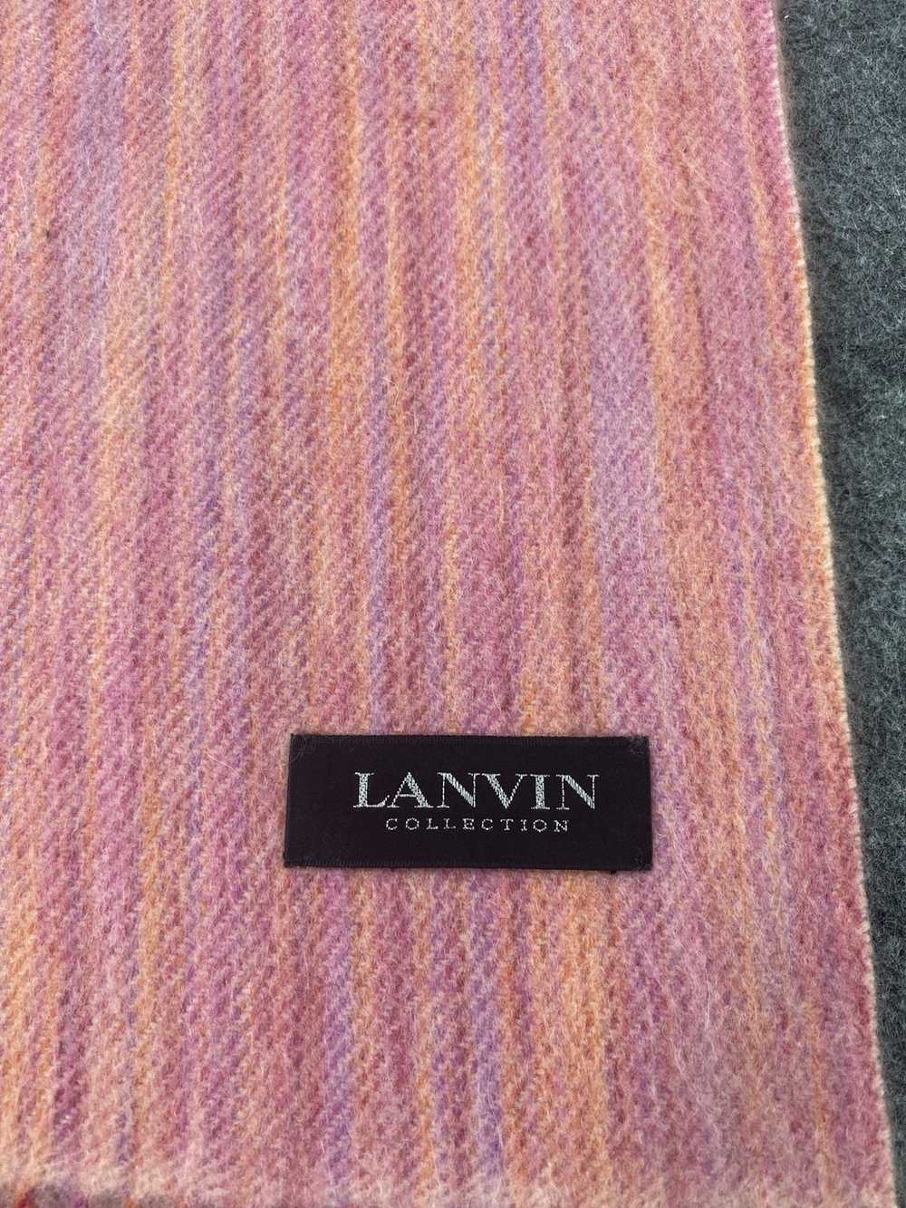 Lanvin × Vintage × Winter Session Lanvin Scarf / … - image 5