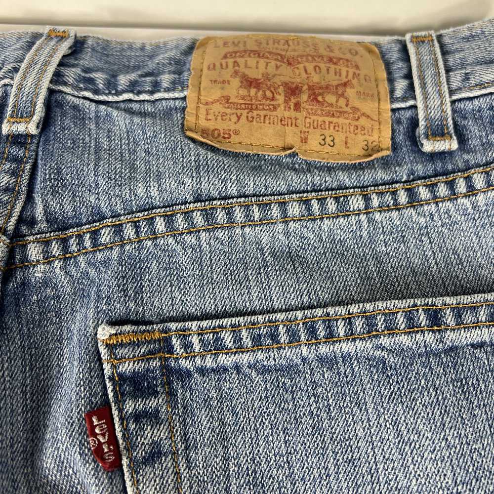 Levi's × Vintage Vintage Levi's Jeans 505 Straigh… - image 12
