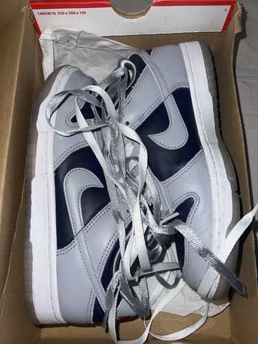 Nike College Navy/ wolf gray dunk