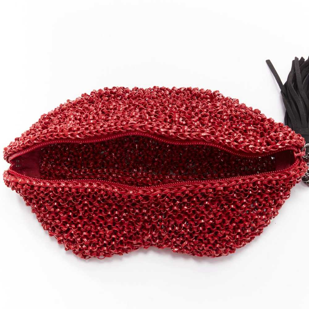 Anteprima rare ANTEPRIMA Wire Bag red black leath… - image 8