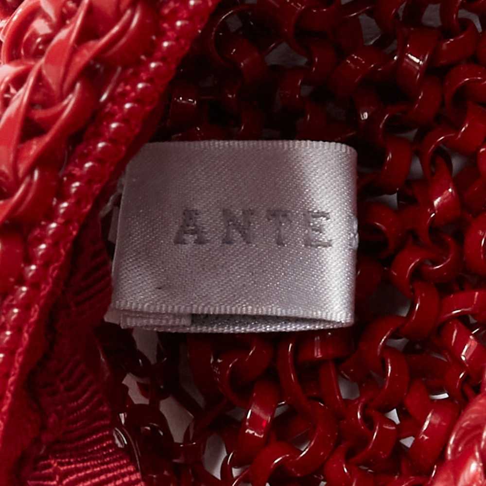 Anteprima rare ANTEPRIMA Wire Bag red black leath… - image 9
