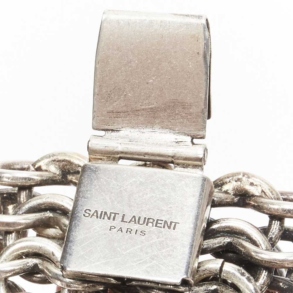 Saint Laurent Paris rare SAINT LAURENT Grunge Pun… - image 5