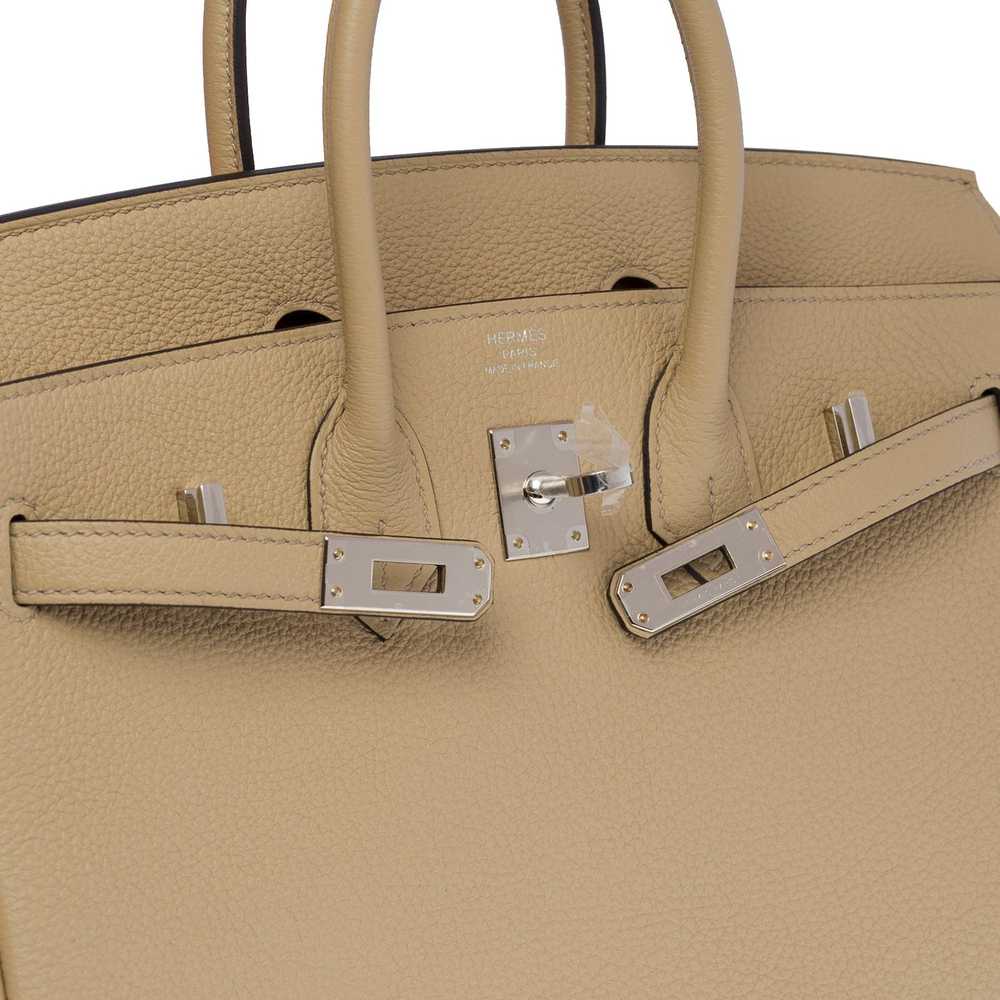 Hermes HERMES New Birkin 25cm Verso handbag in Tr… - image 6