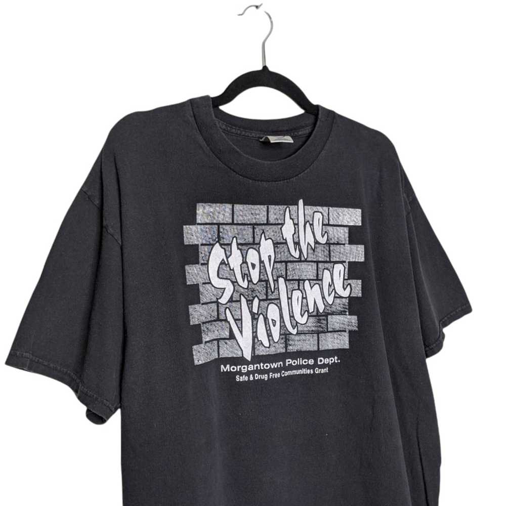 Vintage Vintage Stop The Violence Police Hip Hop … - image 2