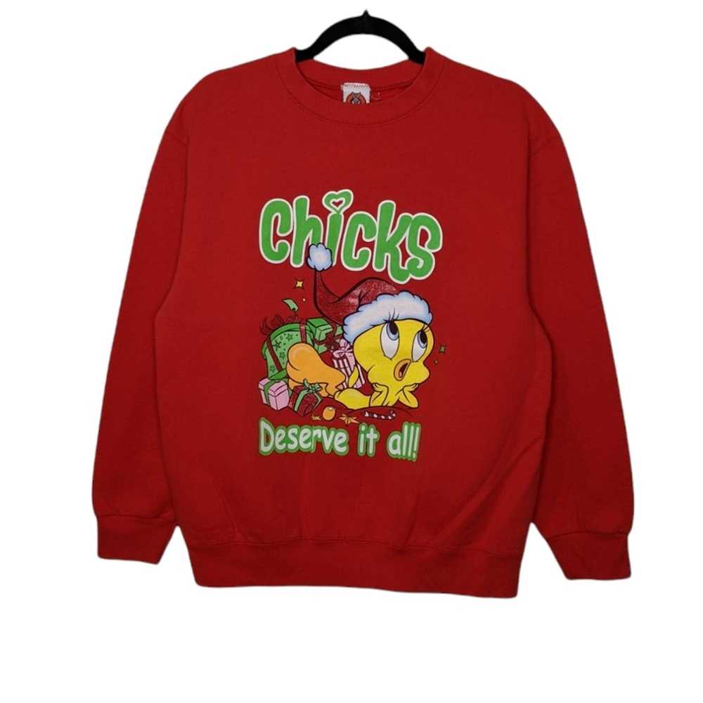 Vintage Vintage Tweety Christmas Looney Tunes 90s… - image 1