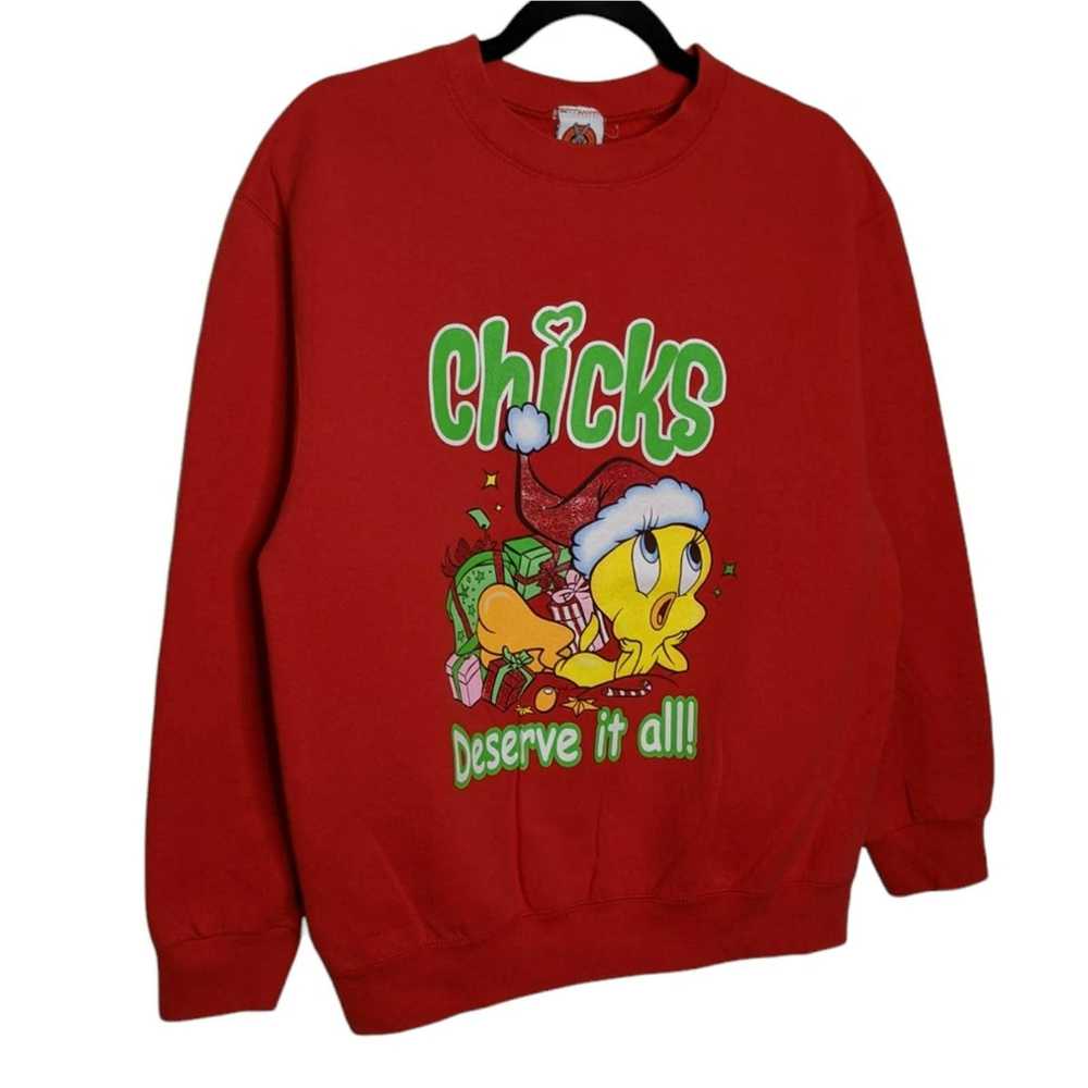 Vintage Vintage Tweety Christmas Looney Tunes 90s… - image 2