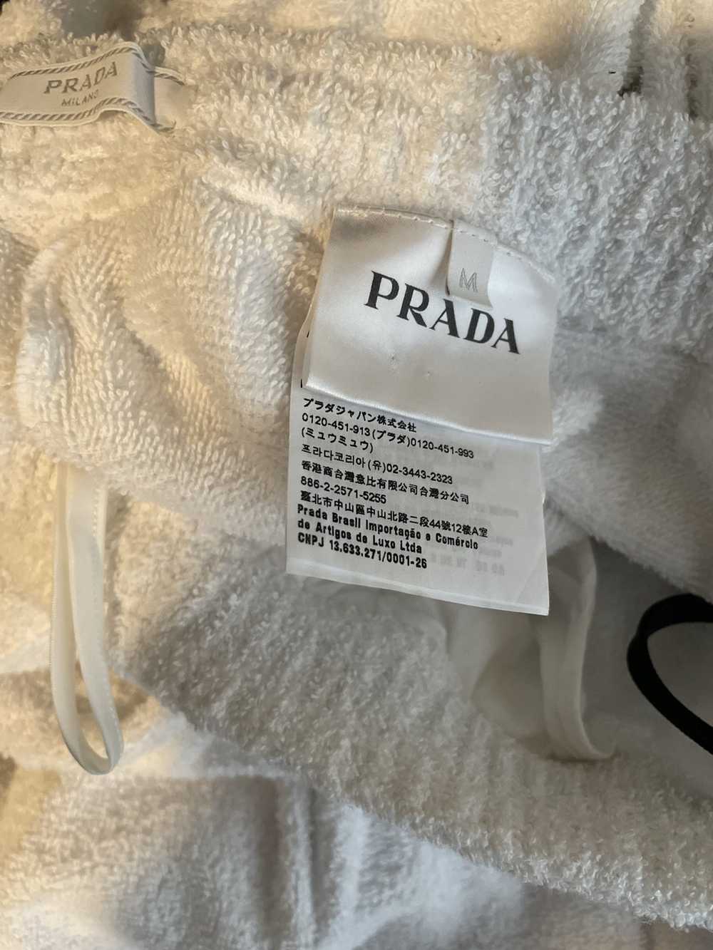 Prada Prada Cotton Terry Shorts - image 5