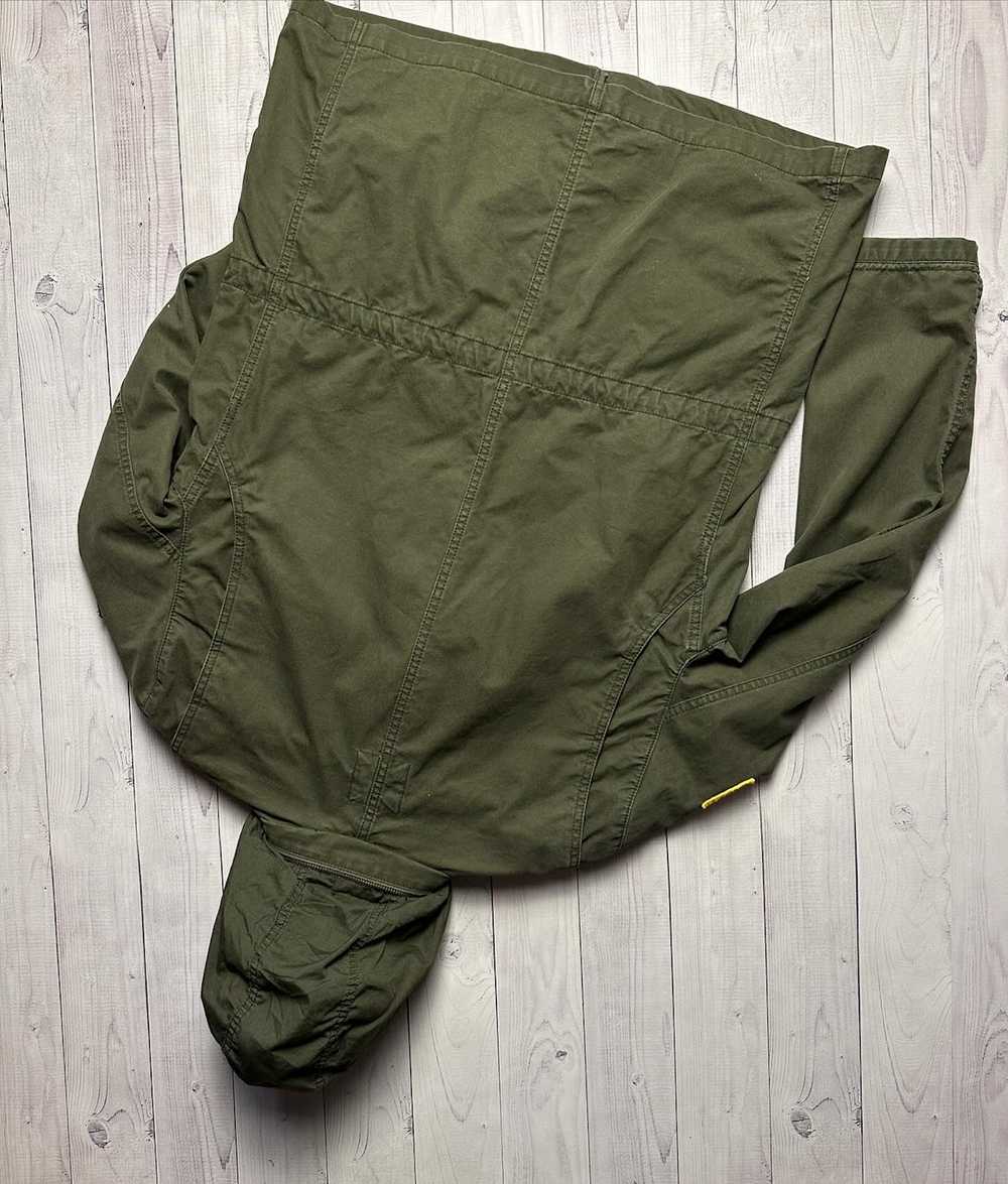 Gap × Vintage Vintage Gap army jacket logo USA ra… - image 6