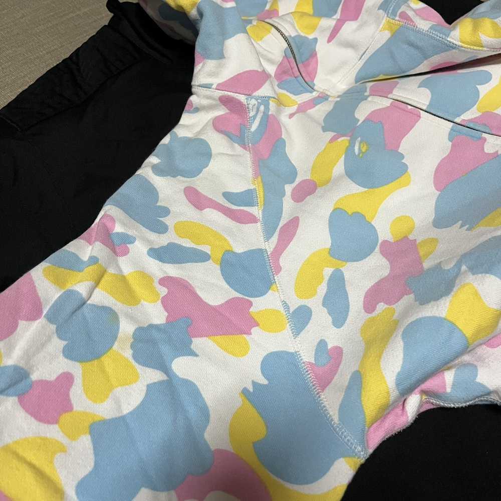 Bape 2006 Cotton Candy Camo Full Zip Hoodie - image 10