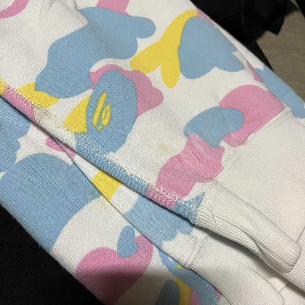 Bape 2006 Cotton Candy Camo Full Zip Hoodie - image 11