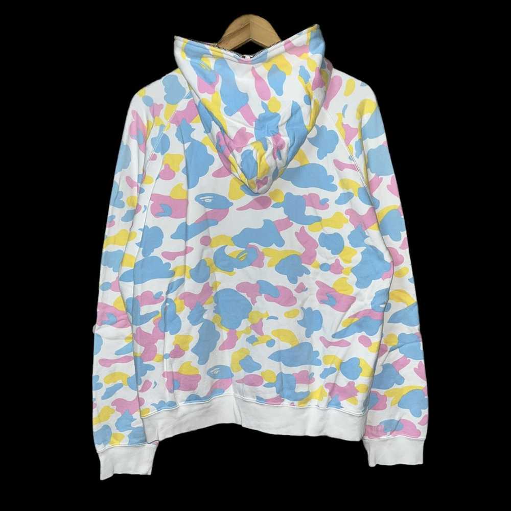 Bape 2006 Cotton Candy Camo Full Zip Hoodie - image 2