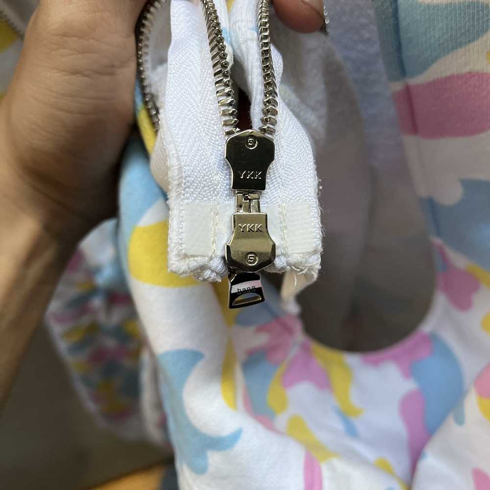 Bape 2006 Cotton Candy Camo Full Zip Hoodie - image 6