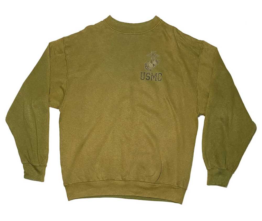 Military × Usmc × Vintage Vintage USMC sweatshirt… - image 1