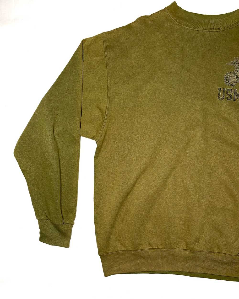 Military × Usmc × Vintage Vintage USMC sweatshirt… - image 3