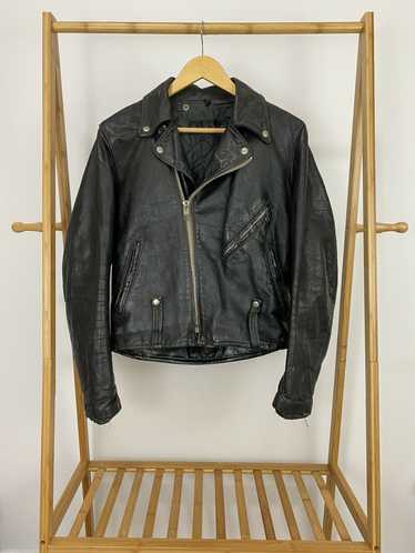 Vintage Harley Davidson Leather Moto Drifter Jacket Metal Masterpieces VTG