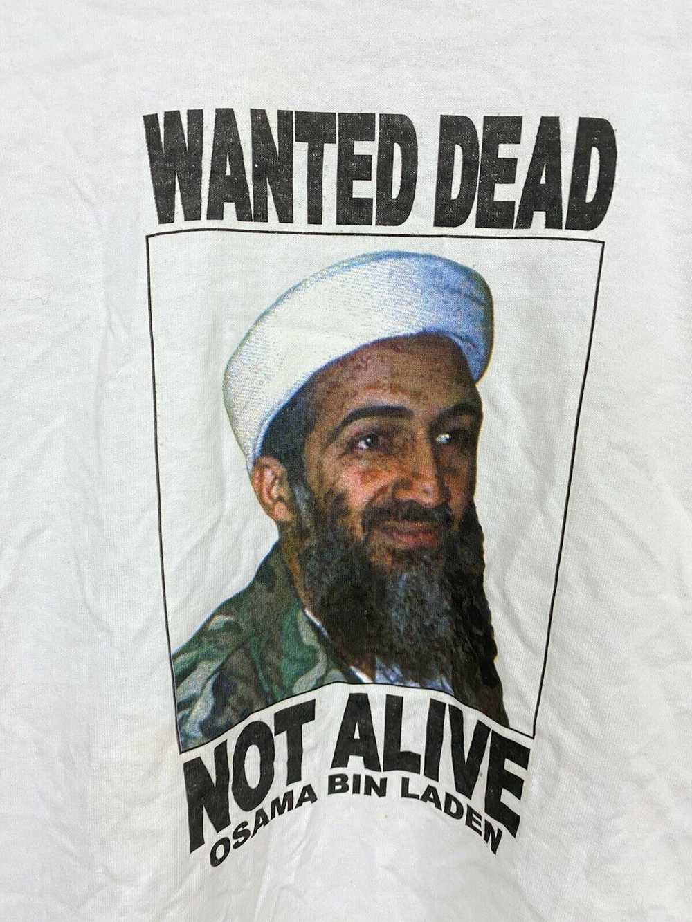 Vintage VTG Osama Bin Laden WANTED DEAD Not Alive… - image 3